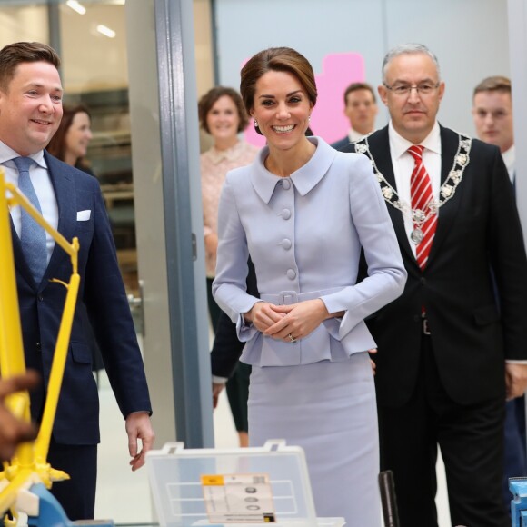 Kate Middleton, duchesse de Cambridge, à Rotterdam le 11 octobre 2016.