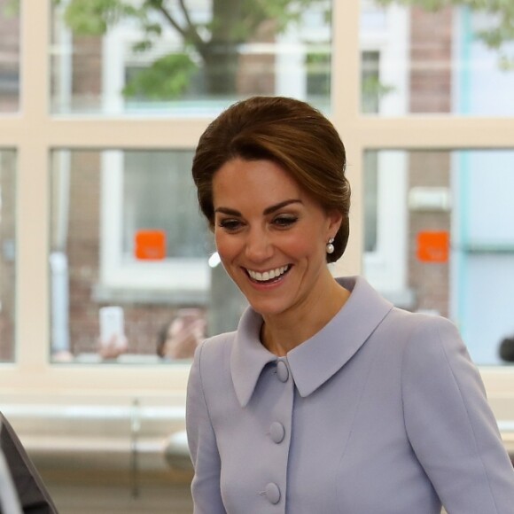 Kate Middleton, duchesse de Cambridge, à Rotterdam le 11 octobre 2016.