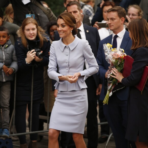 Kate Middleton, duchesse de Cambridge, à Rotterdam le 11 octobre 2016.