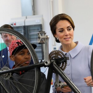 Kate Middleton, duchesse de Cambridge, à Rotterdam le 11 octobre 2016.