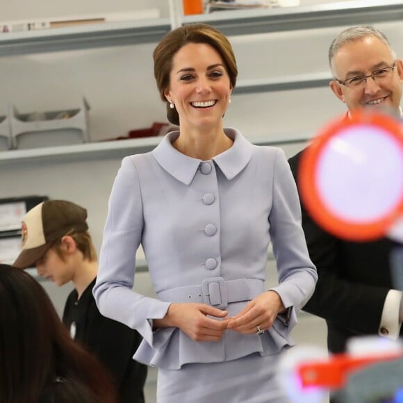 Kate Middleton, duchesse de Cambridge, à Rotterdam le 11 octobre 2016.