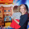 Exclusif - Sidonie Bonnec et sa fille Bonnie-Rose - Nouveau spectacle "Surprise" du Cirque d'Hiver Bouglione, à Paris, le 8 octobre 2016. ©CVS/Bestimage
