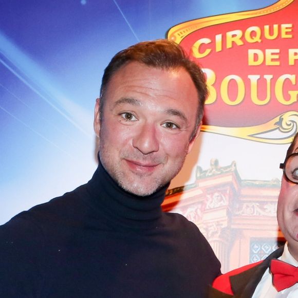 Exclusif - Alexandre Devoise et le clown Totti - Nouveau spectacle "Surprise" du Cirque d'Hiver Bouglione, à Paris, le 8 octobre 2016. ©CVS/Bestimage