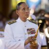 Le roi Bhumibol de Thaïlande lors d'une cérémonie d'inauguration à Bangkok en septembre 2007. Le roi Bhumibol est mort le 13 octobre 2016 à 88 ans. © Patrick Durand/ABACAPRESS.COM