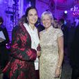 Exclusif - Nathalie Garçon et Franka Holtmann, Directeur général de l'hôtel Le Meurice - Remise du Prix Meurice pour l'art Contemporain à Paris le 10 octobre 2016. Les membres du jury, présidé par Jean-Charles de Castelbajac, ont décerné le prix à l'artiste Lola Gonzàles et à la galerie Marcelle Alix. © Olivier Borde / Bestimage