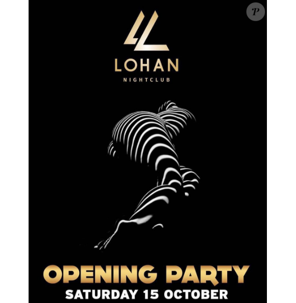 Grâce à son chéri Dennis Papageorgiou, Lindsay Lohan ouvre un club à son nom à Athènes. Photo publiée sur Instagram, le 13 octobre 2016