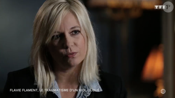 Flavie Flament ce confie sur le viol qu'elle a vécu adolescente. Emission "Sept à Huit" sur TF1. Dimanche 16 octobre.