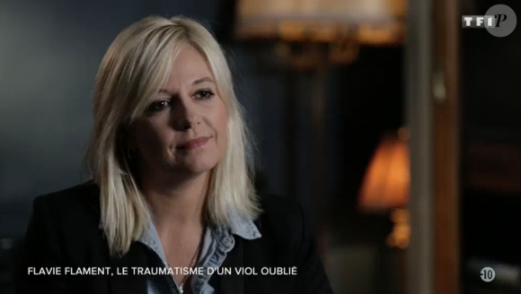 Flavie Flament ce confie sur le viol qu'elle a vécu adolescente. Emission "Sept à Huit" sur TF1. Dimanche 16 octobre.