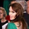 Angelina Jolie aux Golden Globe Awards 2011 le 18 janvier 2011.