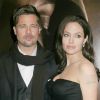 Brad Pitt, Angelina Jolie à New York en octobre 2008.
