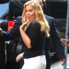 Amy Schumer sur le plateau de l'émission "Good morning America" aux studios ABC à New York le 16 août 2016. Ce