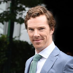 Benedict Cumberbatch - People arrivant pour assister à la finale hommes du tournoi de tennis de Wimbledon à Londres, le 12 juillet 2015.