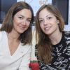 Exclusif - Les belles Dounia Coesens et Emmanuelle Boidron, étaient toutes les deux marraines d'une opération qui a eu lieu ce week-end de Pâques dans la station de ski de Valmorel. Le 5 avril 2014.