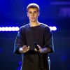 Justin Bieber en concert à Amsterdam dans la cadre de sa tournée "Purpose World Tour". Pays-Bas, le 8 octobre 2016.