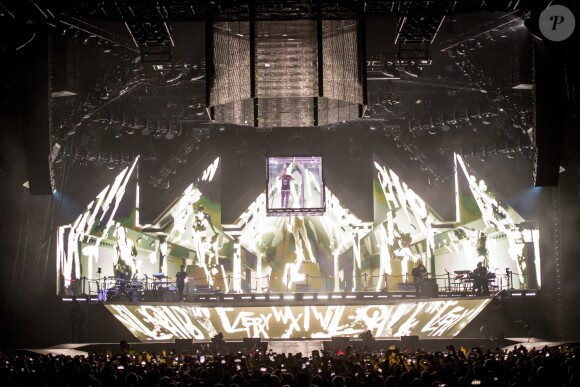 Justin Bieber en concert au Tele2 Arena à Stockholm en Suède le 29 septembre 2016.