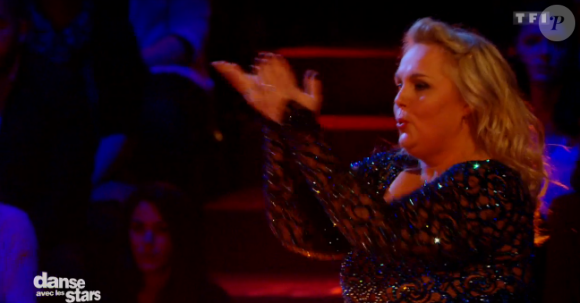 Valérie Damidot dans "Danse avec les stars 5" sur TF1 le 22 octobre 2016.