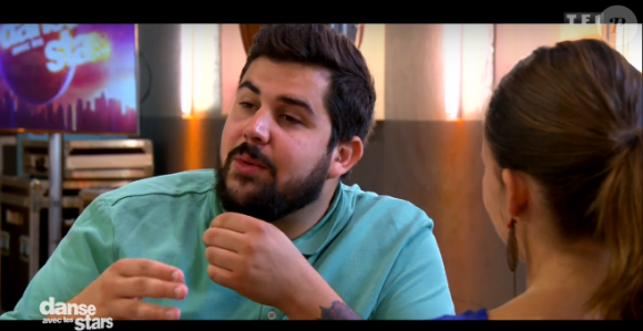 Arthus dans "Danse avec les stars 7" le 22 octobre 2016 sur TF1.