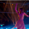 Caroline Receveur dans "Danse avec les stars 7" sur TF1, le 22 octobre 2016.