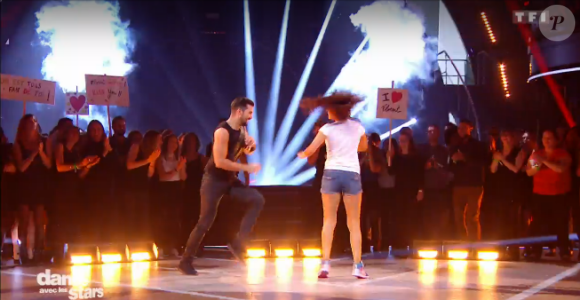 Florent Mothe dans "Danse avec les stars 7" sur TF1 le 22 octobre 2016.