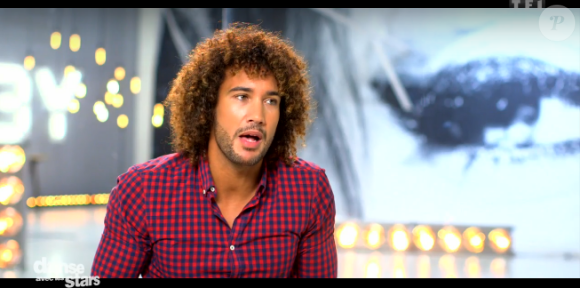 Laurent Maistret dans "Danse avec les stars 7" sur TF1 le 22 octobre 2016.