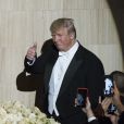 Donald Trump au dîner Alfred E. Smith, organisé dans les salons du prestigieux Waldorf Astoria, à New York le 20 octobre 2016 à New York le 20 octobre 2016