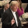 Donald Trump au dîner Alfred E. Smith, organisé dans les salons du prestigieux Waldorf Astoria, à New York le 20 octobre 2016 à New York le 20 octobre 2016