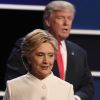 Donald Trump lors du débat présidentiel face à Hillary Clinton à Las Vegas, Nevada, le 19 octobre 2016