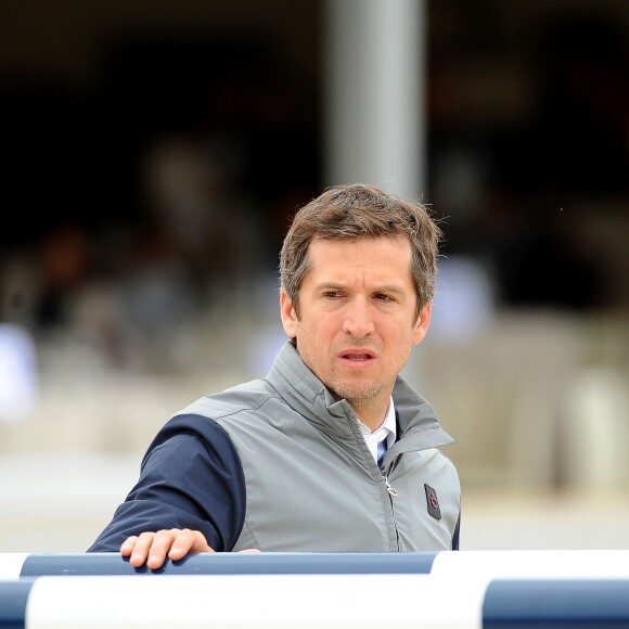 Guillaume Canet - Reconnaissance avant le Prix Eiffel Sunday Challenge (1.40m) - Longines Paris Eiffel Jumping au Bois de Boulogne à la plaine de Jeux de Bagatelle à Paris, le 3 juillet 2016. © Pierre Perusseau/Bestimage