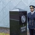 Le prince Carl Philip de Suède inaugure un mémorial en hommage à ceux qui se sont battus pour la paix et un monde meilleur au musée de la Bigrade à Saffle dans la province de Varmland, le 21 octobre 2016.