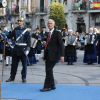 James Nachtwey - Remise des prix Princesse des Asturies en présence du roi Felipe VI, La reine Letizia et de Sofia au théâtre Campoamor à Oviedo, Espagne, le 21 octobre 2016.