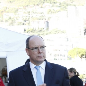 Exclusif - Le prince Albert II de Monaco - Le premier festival biologique inauguré samedi 15 octobre 2016 par le prince Albert II de Monaco accompagné de sa nièce Camille Gottlieb à Monaco. © Claudia Albuquerque/Bestimage