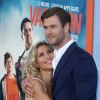 Chris Hemsworth et sa femme Elsa Pataky - People à la première du film "Vacation" à Westwood. Le 27 juillet 2015