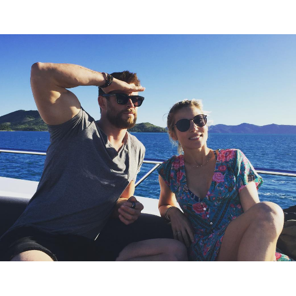 Chris Hemsworth répond aux rumeurs de divorce avec Elsa Pataky, le 24 octobre 2016.