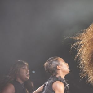 Janet Jackson en concert à la Dubaï World Cup le 26 mars 2016.