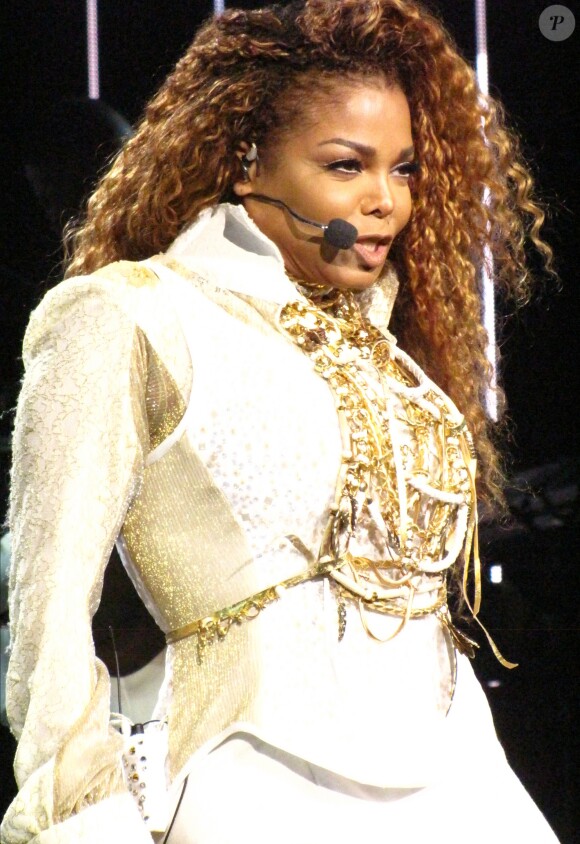 Janet Jackson en concert à Vancouver le 31 août 2015.