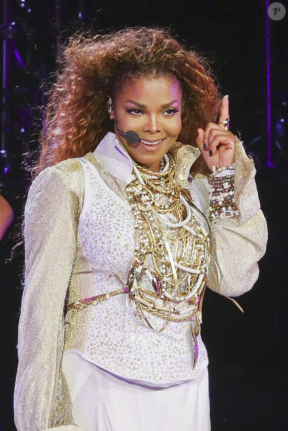 Janet Jackson en concert à Vancouver le 31 août 2015.