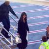 Selena Gomez arrive à l'aéroport de Sydney, Australie, le 8 août 2016.