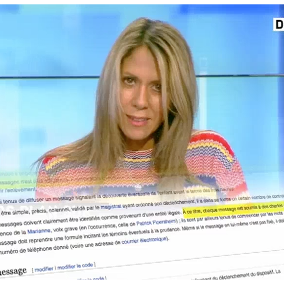 Yann Barthès se moque de l'émission de Jean-Morandini sur iTÉLÉ et de l'une de ses chroniqueuses, Rachel Bourlier. "Quotidien" sur TMC, le 24 octobre 2016.