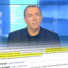 Yann Barthès se moque de l'émission de Jean-Morandini sur iTÉLÉ et de l'une de ses chroniqueuses, Rachel Bourlier. "Quotidien" sur TMC, le 24 octobre 2016.
