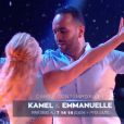 Kamel le magicien et Emmanuelle Berne - "Danse avec les stars 7" sur TF1. Le 29 octobre 2016.