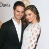 Miranda Kerr et son compagnon Evan Spiegel - Soirée de Gala Clive Davis Pre-Grammy à l'hôtel Hilton de Beverly Hills le 14 février 2016.