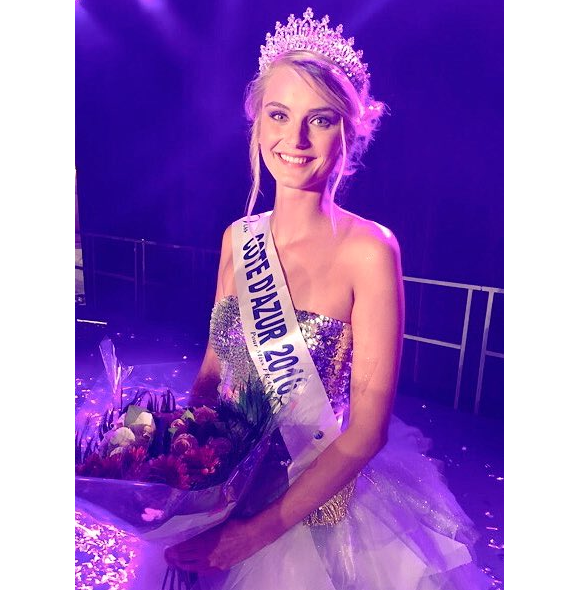 Miss Côte d'Azur 2016 : Maria Pavelin.