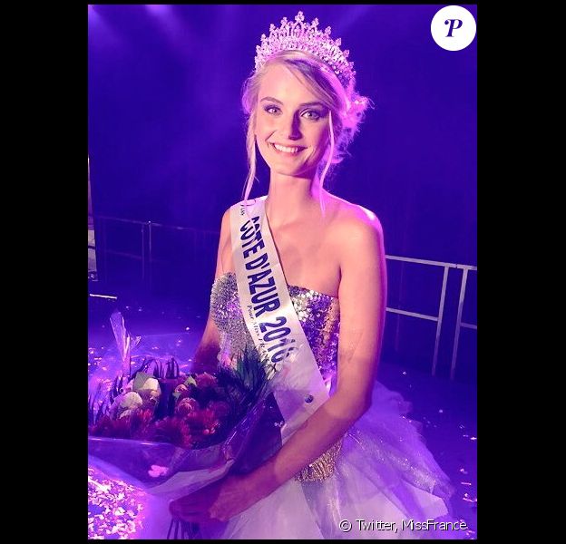 Miss Côte d'Azur 2016 : Maria Pavelin.