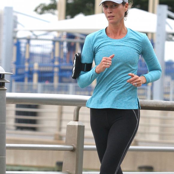 Christy Turlington à Manhattan, New York le 1 er octobre 2016. © CPA / Bestimage