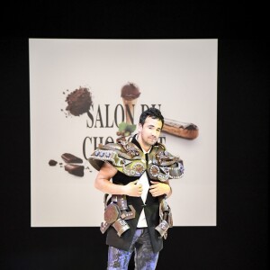 Alex Goude  au Défilé du 22ème salon du chocolat à la porte de Versailles à Paris le 27 octobre 2016. (coiffures Franck Provost / maquillages Make Up For Ever) © Veeren-Perusseau/Bestimage