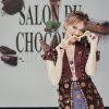 Maya Lauqué  au Défilé du 22ème salon du chocolat à la porte de Versailles à Paris le 27 octobre 2016. (coiffures Franck Provost / maquillages Make Up For Ever) © Veeren-Perusseau/Bestimage