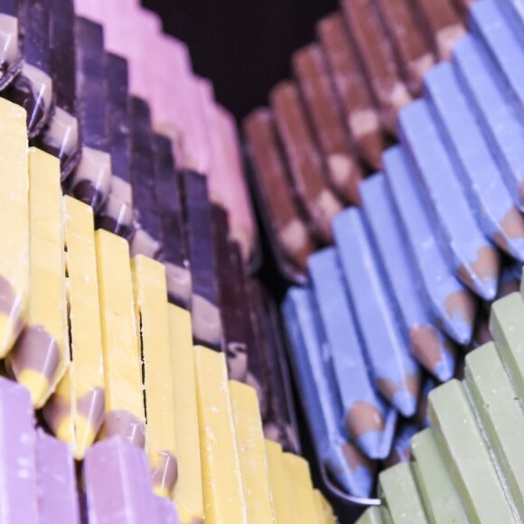 Illustration au 22ème salon du chocolat à la porte de Versailles à Paris le 27 octobre 2016. (coiffures Franck Provost / maquillages Make Up For Ever) © Veeren-Perusseau/Bestimage