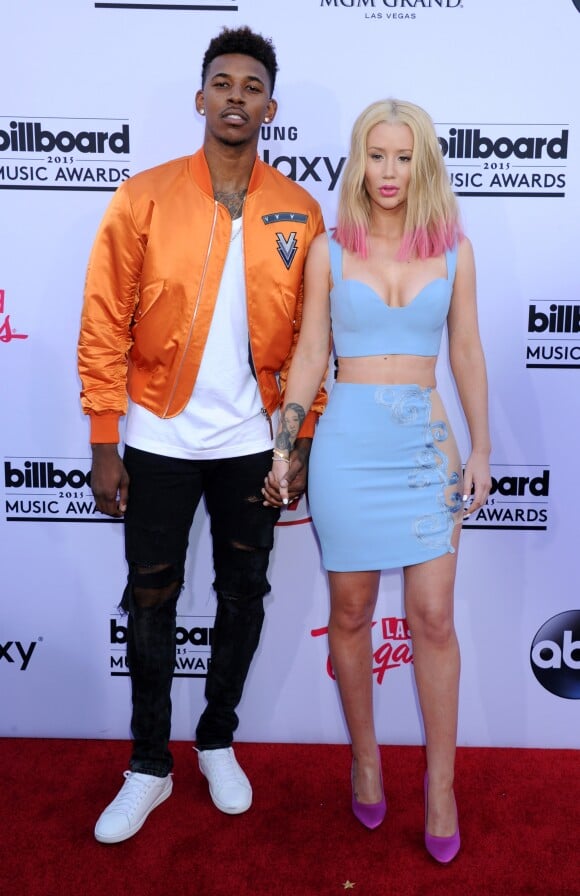 Iggy Azalea et Nick Young à la soirée des "Billboard Music Awards" à Las Vegas le 17 mai 2015.