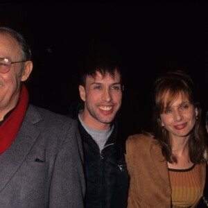 Alexis Arquette meurt à 47 ans. Ici Alexis Arquette avec son père Lewis Arquette, sa soeur Rosanna Arquette et sa mère Mardi Arquette à Los Angeles, Californie, Etats-Unis, en 1997. © Lisa Rose/Globe Photos/ZUMA PRESS/Bestimage