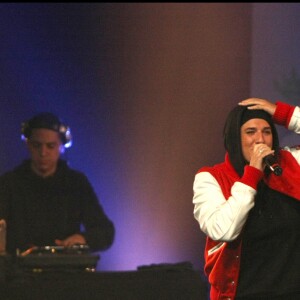 Diam's en concert au Bataclan, le 24 janvier 2010. 